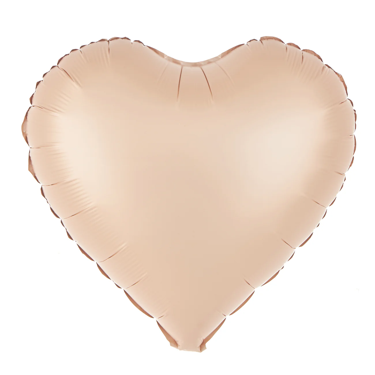 Balon foliowy serce kremowy karmelowy 45 cm