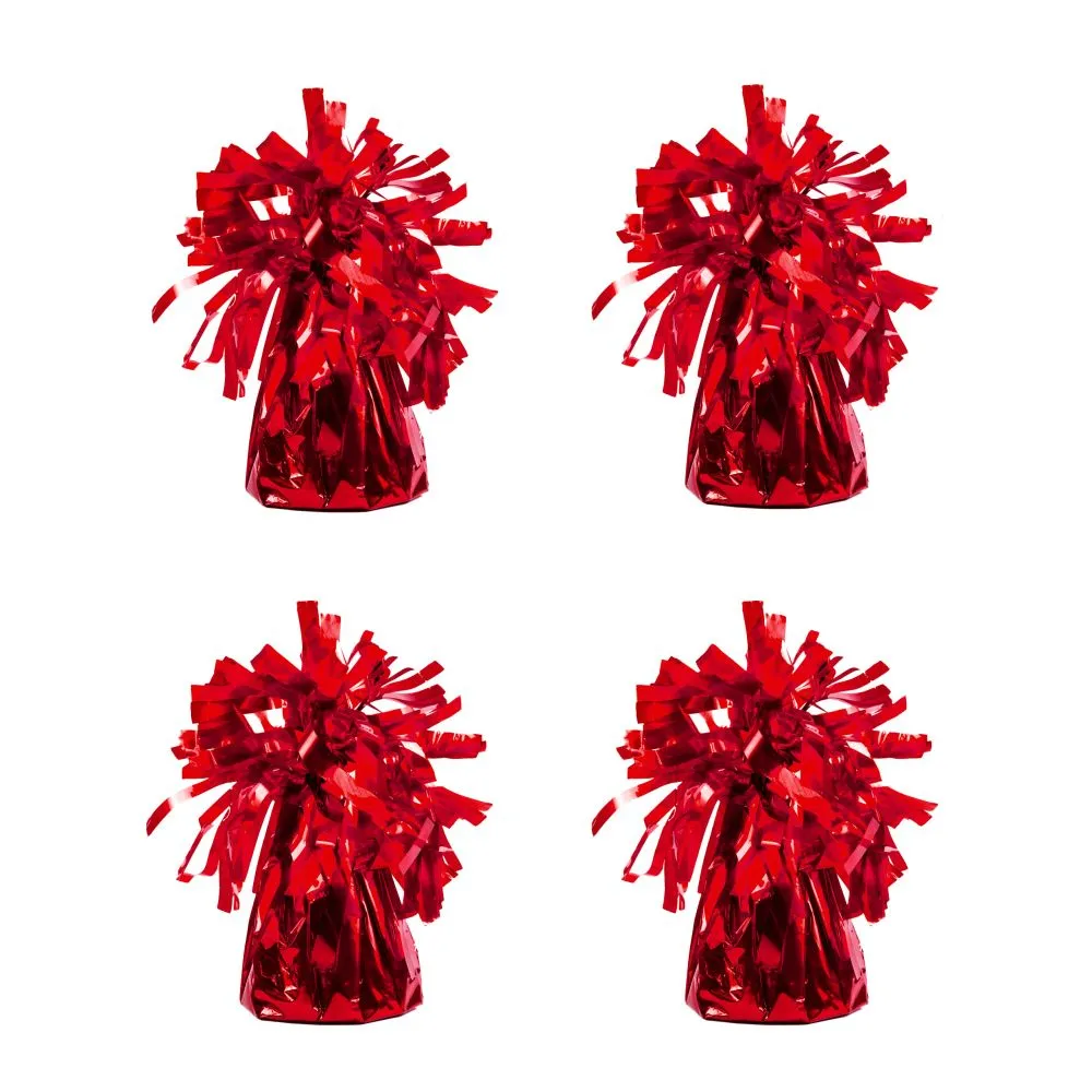 Ciężarki obciążniki do balonów czerwone 4 szt