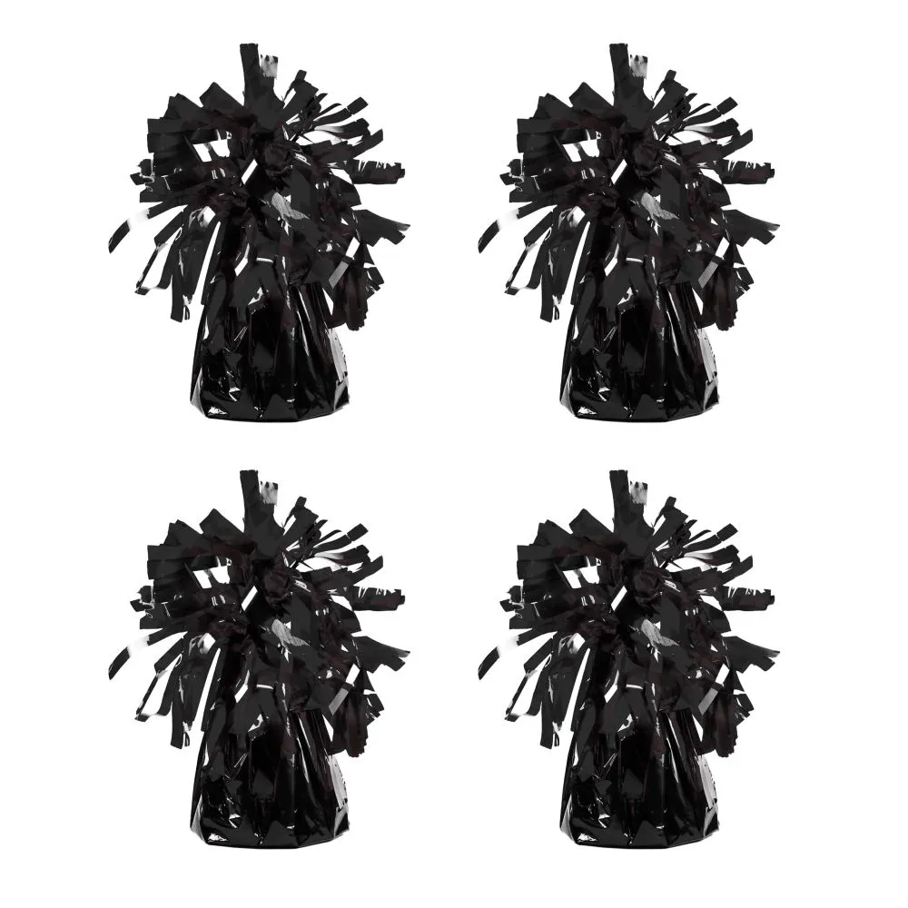 Ciężarki obciążniki do balonów czarne 4 szt