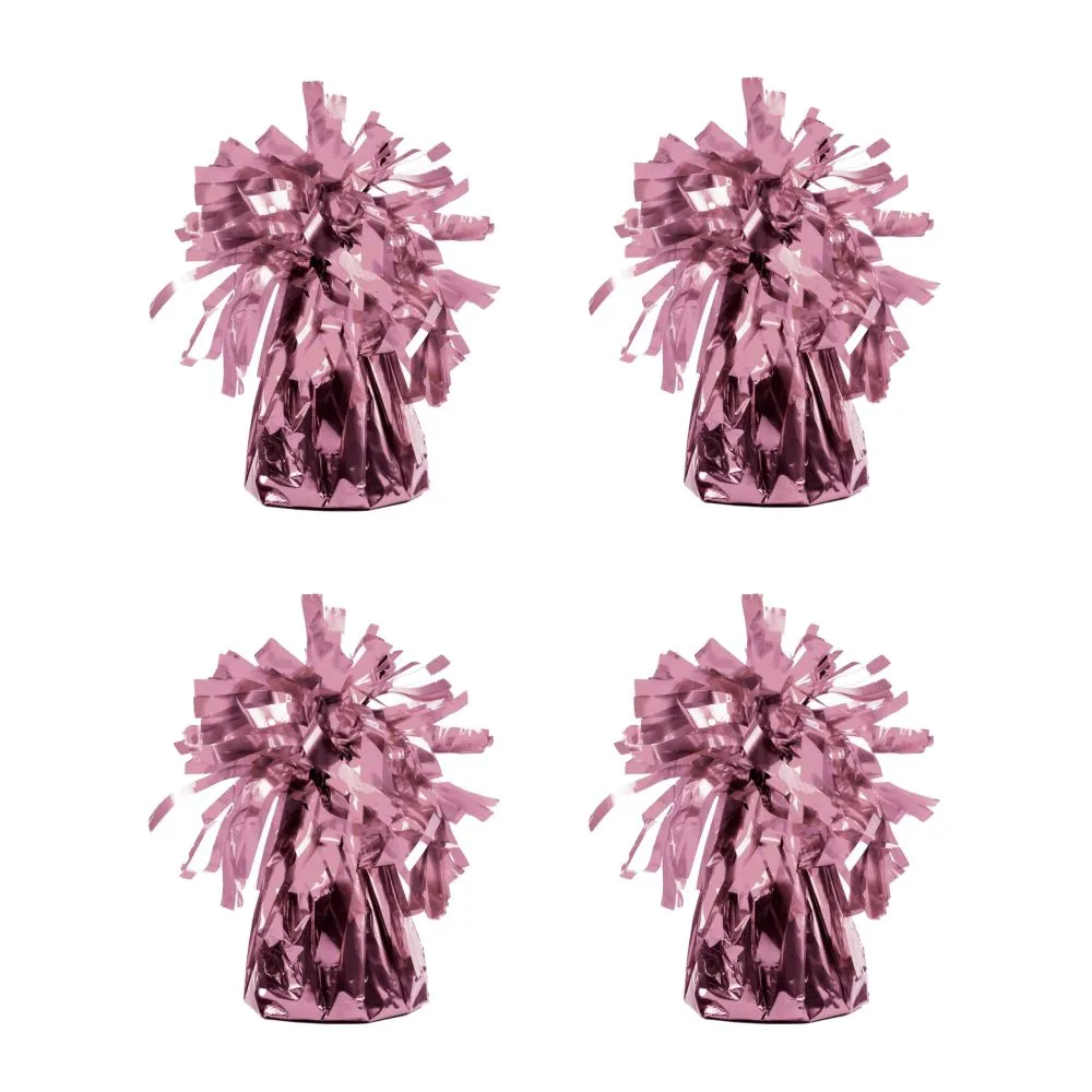 Ciężarki obciążniki do balonów złoty róż rose gold 4 szt.