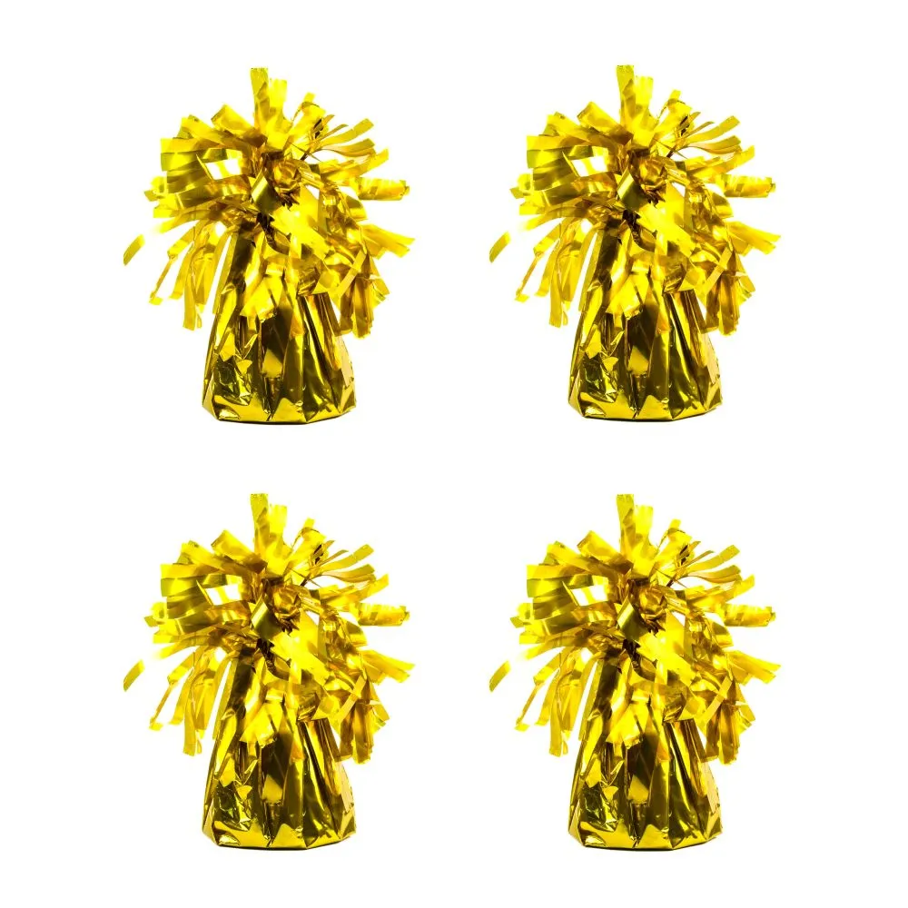 Ciężarki obciążniki do balonów złote 4 szt