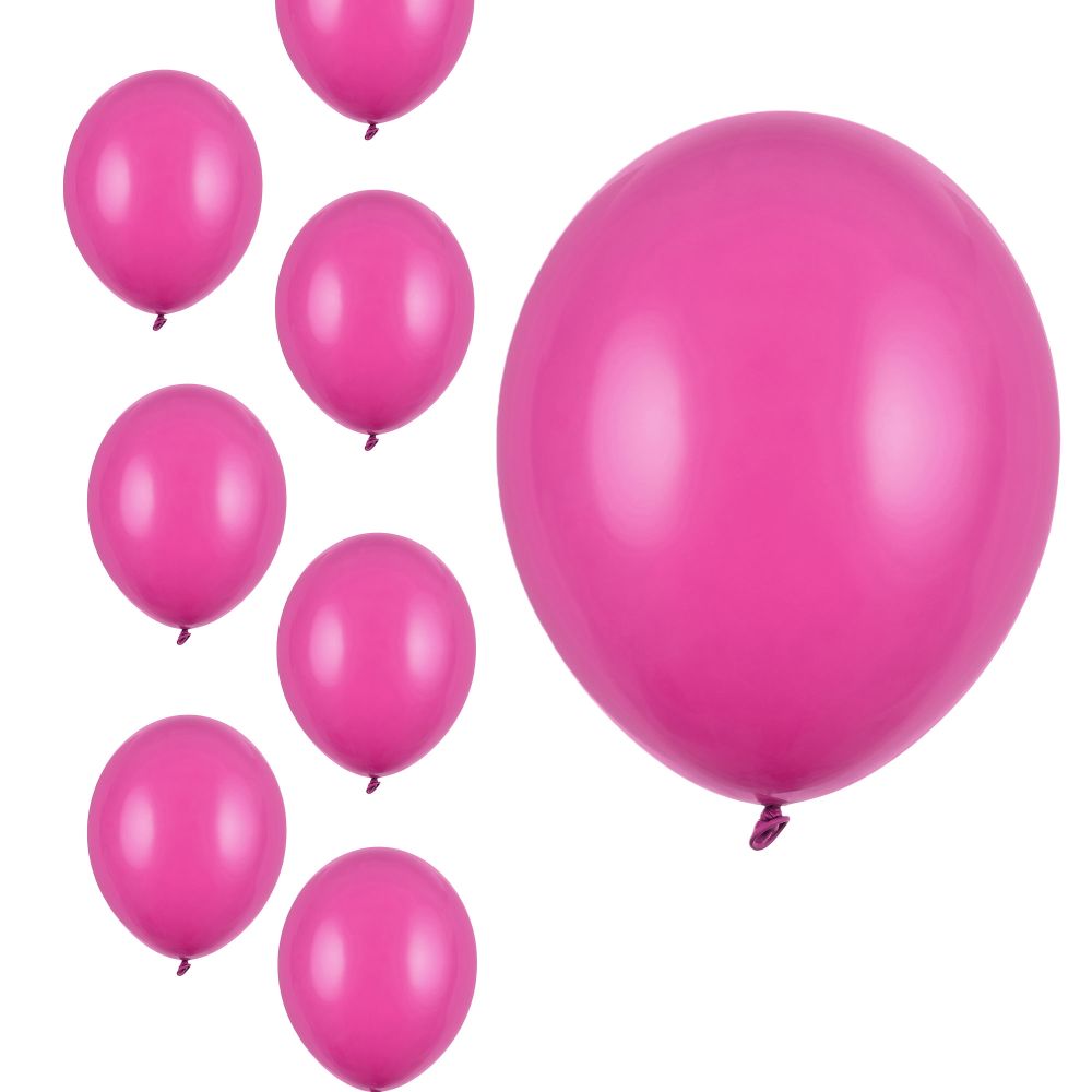Balony różowe pastelowe 12 cm 5 cali 100 szt