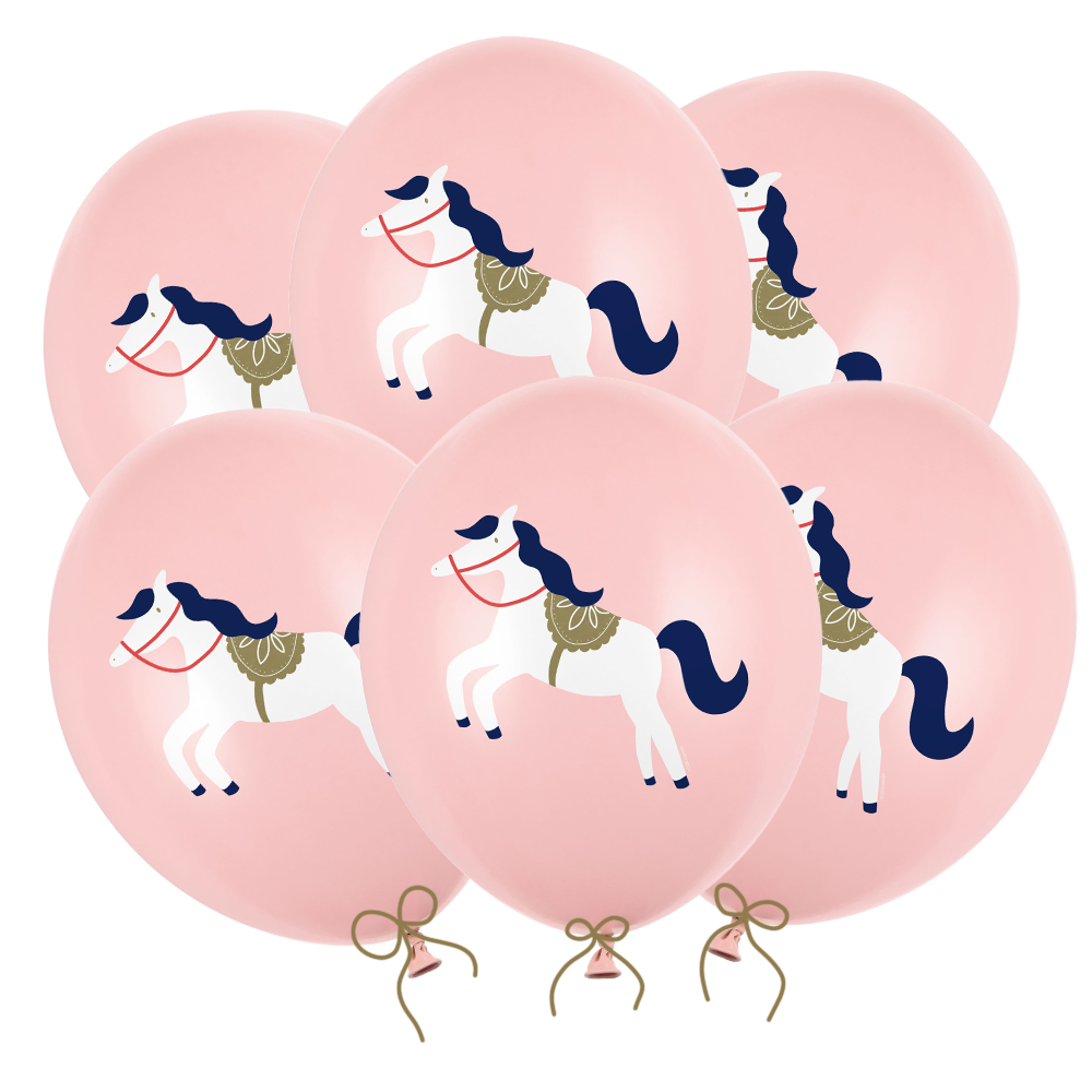 Balony koń 30 cm 14 cali 6 szt.