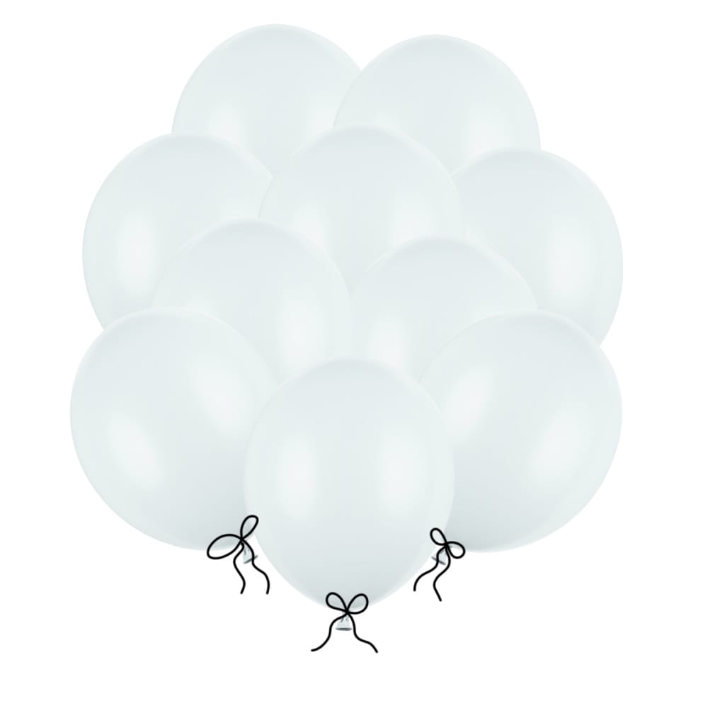 Balony niebieski mglisty pastelowe 27 cm 12 cali 100 szt