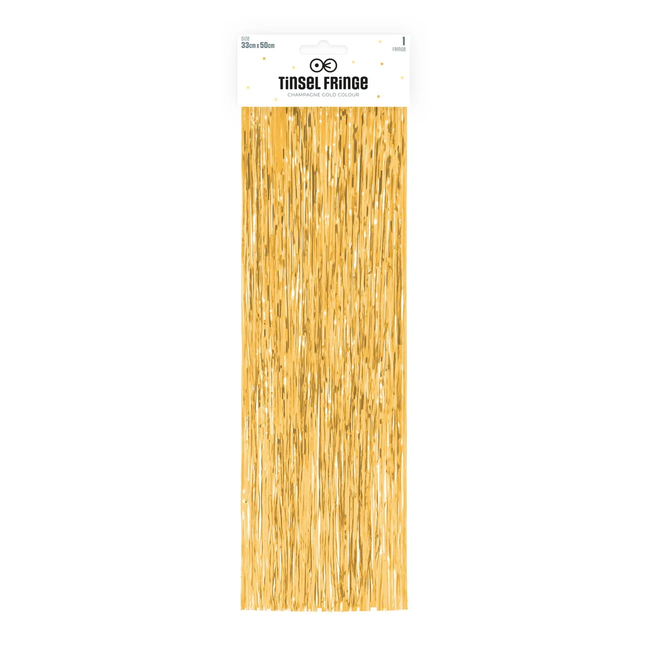 Anielskie włosy na choinkę złote 33 cm x 50 cm