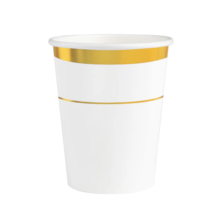 Kubeczki papierowe białe 270 ml 6 szt