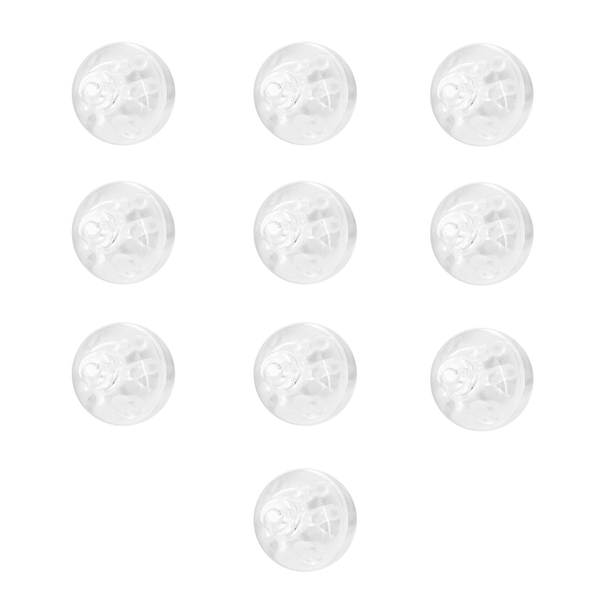 Diody led do balonów białe zimne światło 10 szt.