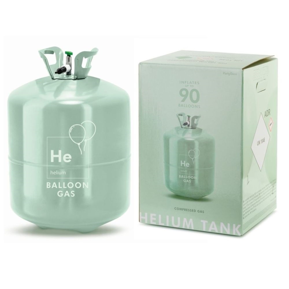 Butla z helem na 100 balonów