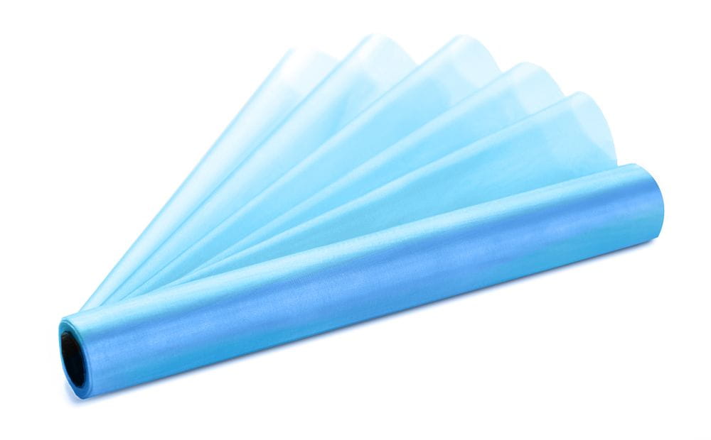 Organza błękitna 36cm x 9m