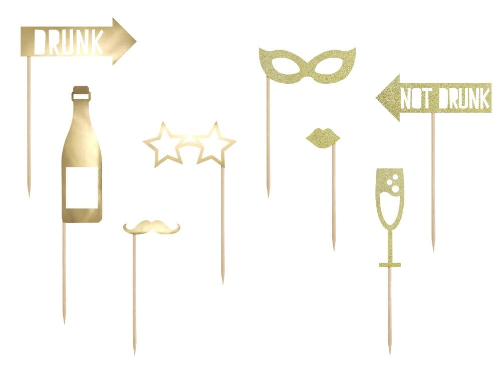 Gadżety do fotobudki Let's Celebrate