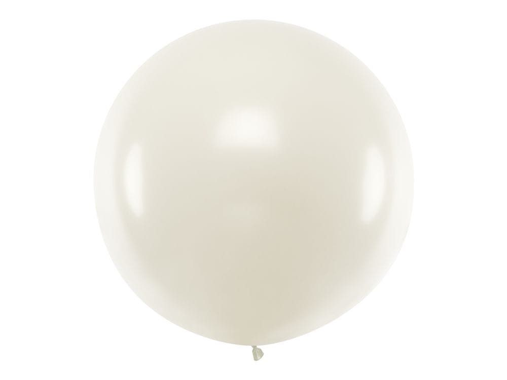 Balon olbrzym transparentny pastelowy 100cm